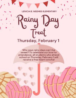 Rainy Day Flyer