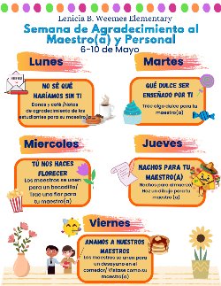 Semana del maestro